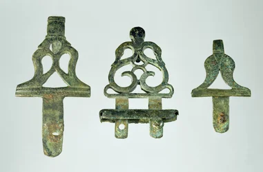 Gürtelhaken, aus Chalons-sur-Marne, Tene II (300-120 v. Chr.)